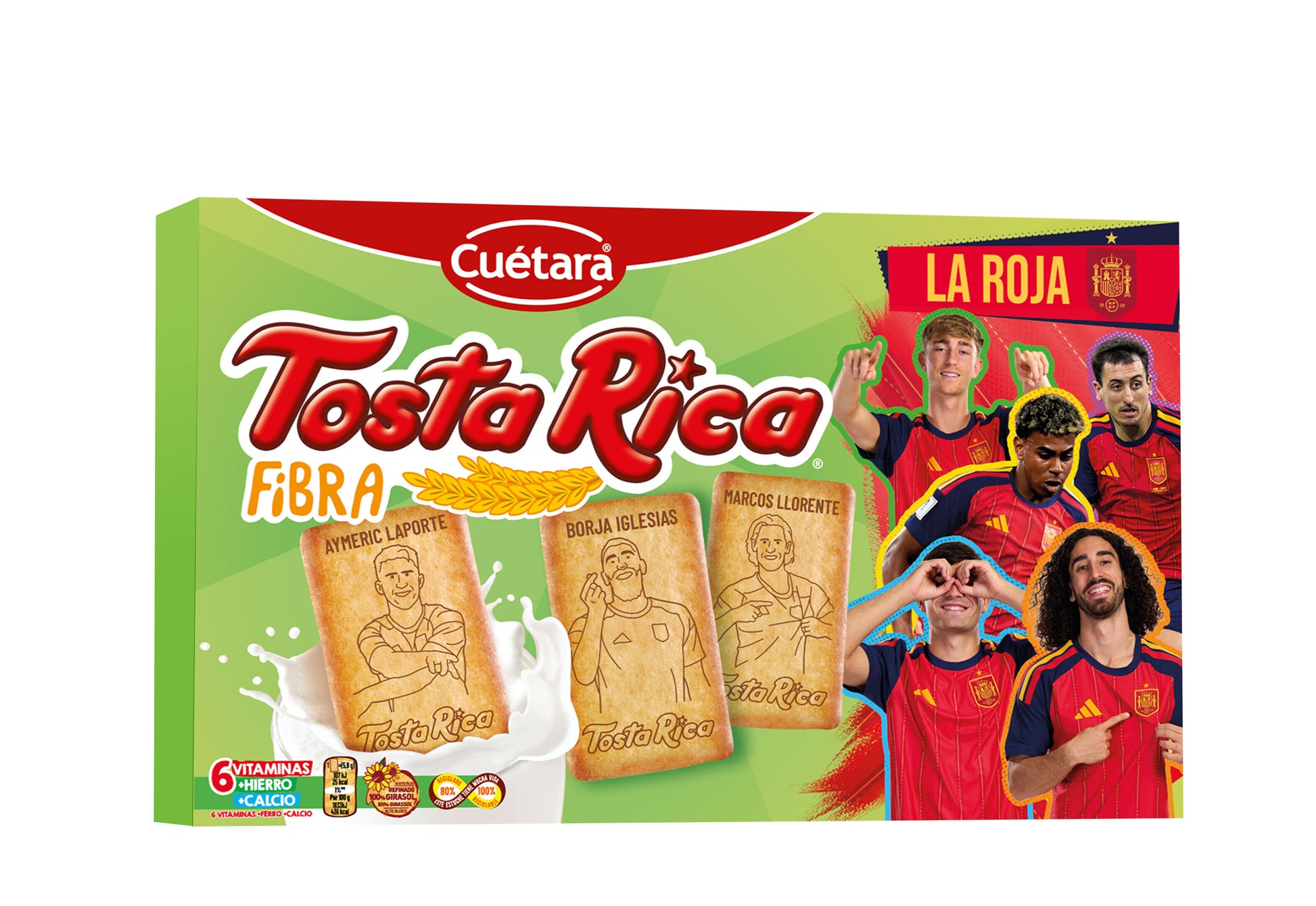 Galleta Tostarica fibra Cuétara 760g
