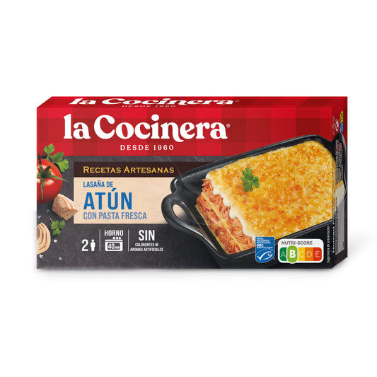 Lasaña atun Cocinera 500g La Despensa