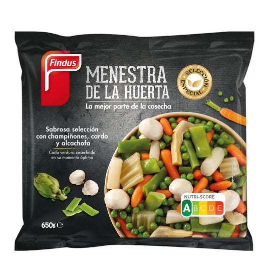 Menestra de la huerta Findus 650g La Despensa