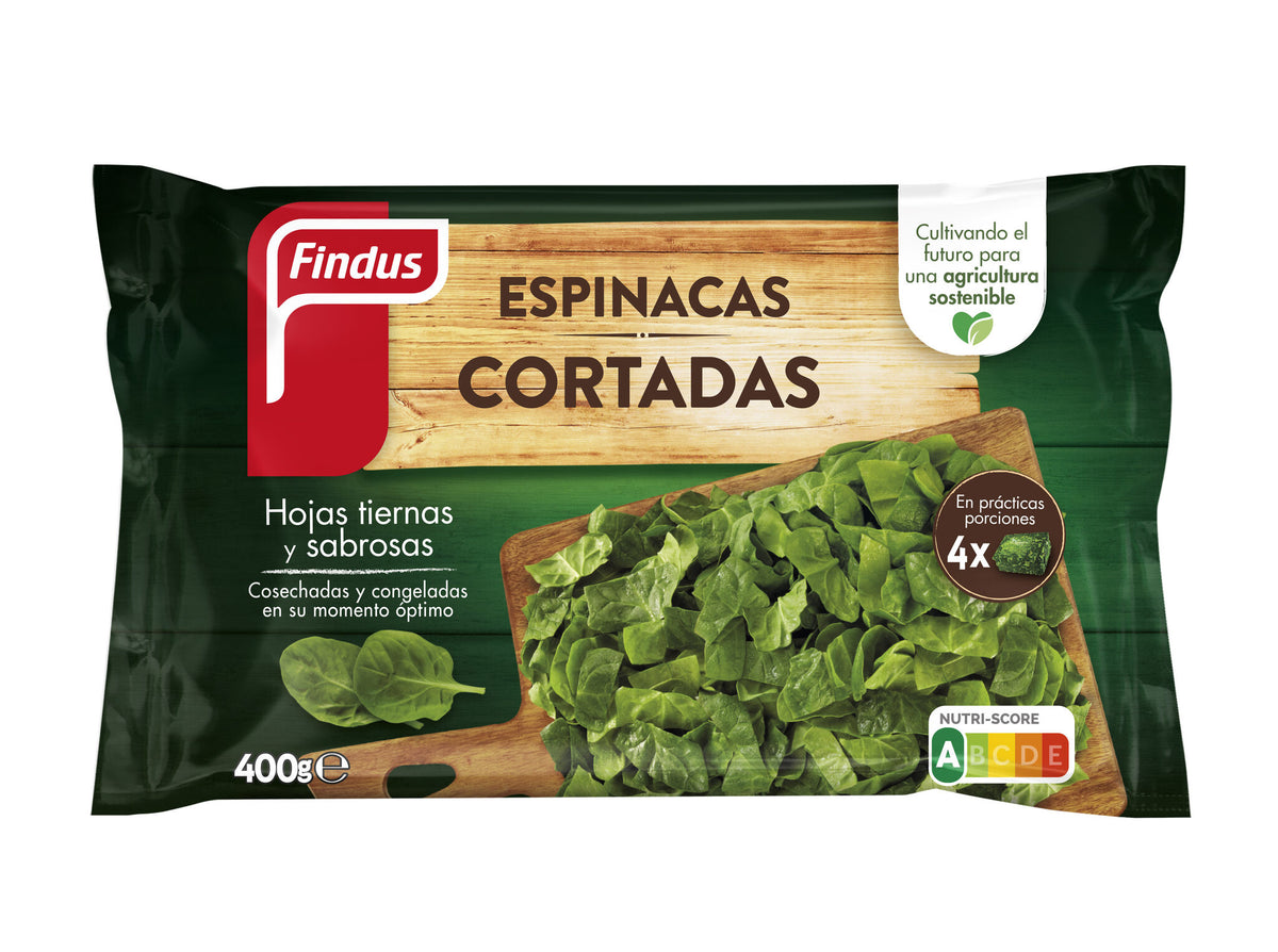 Espinaca cortada Findus 400g