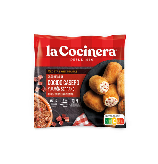 Croqueta cocido artesana Cocinera 500g La Despensa