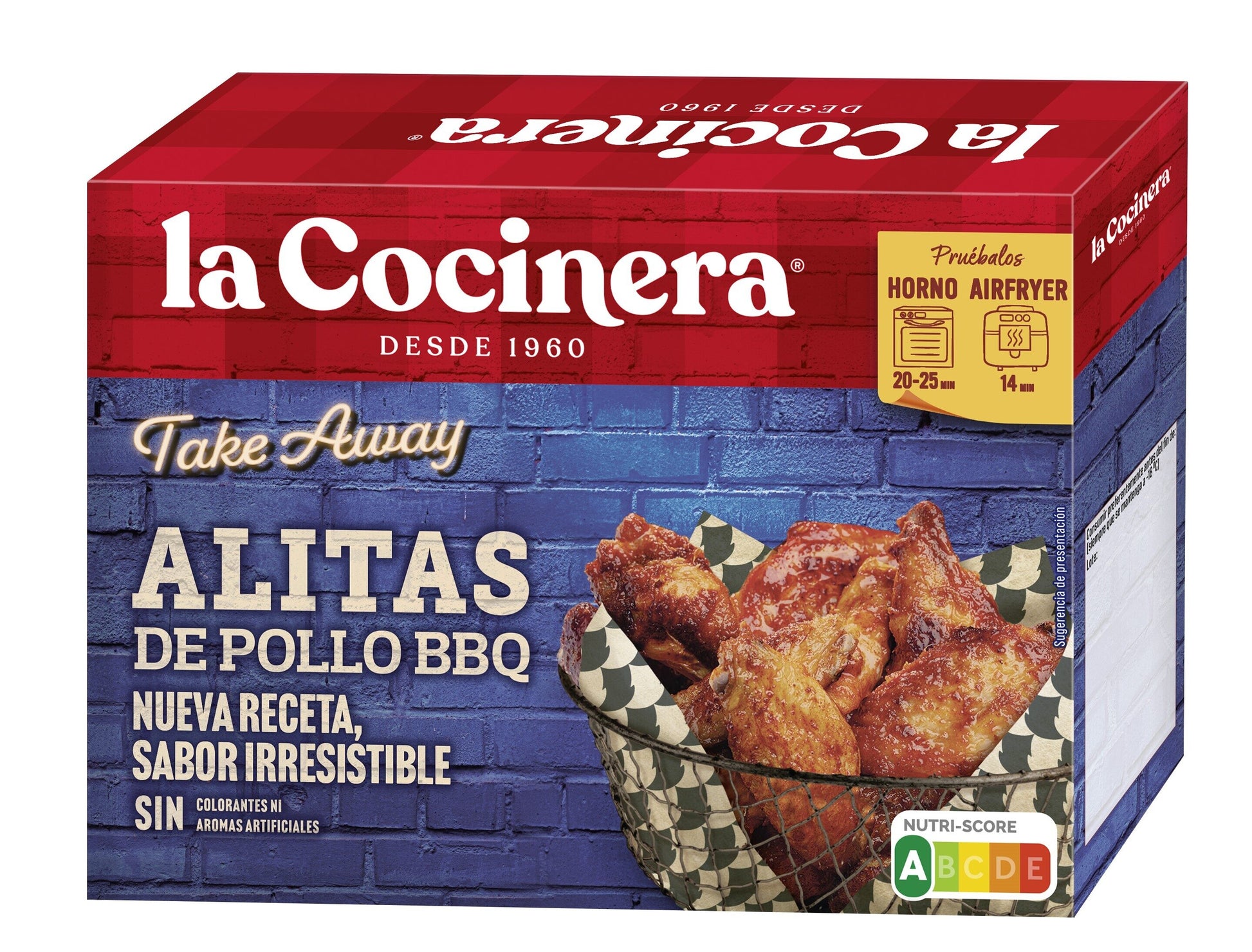 Alitas de pollo bbq La cocinera p8 300g