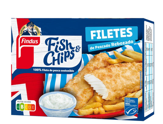 Filetes fish & chips Findus p8 240g La Despensa