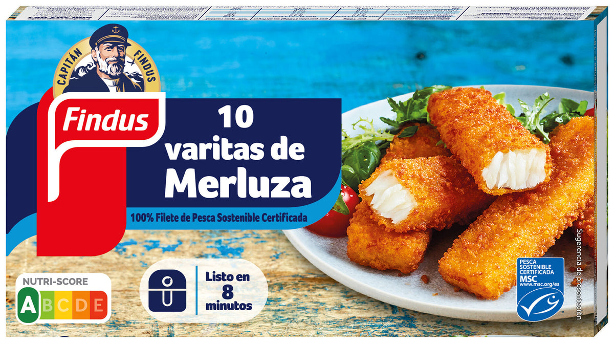 Varitas pescado Findus 250g