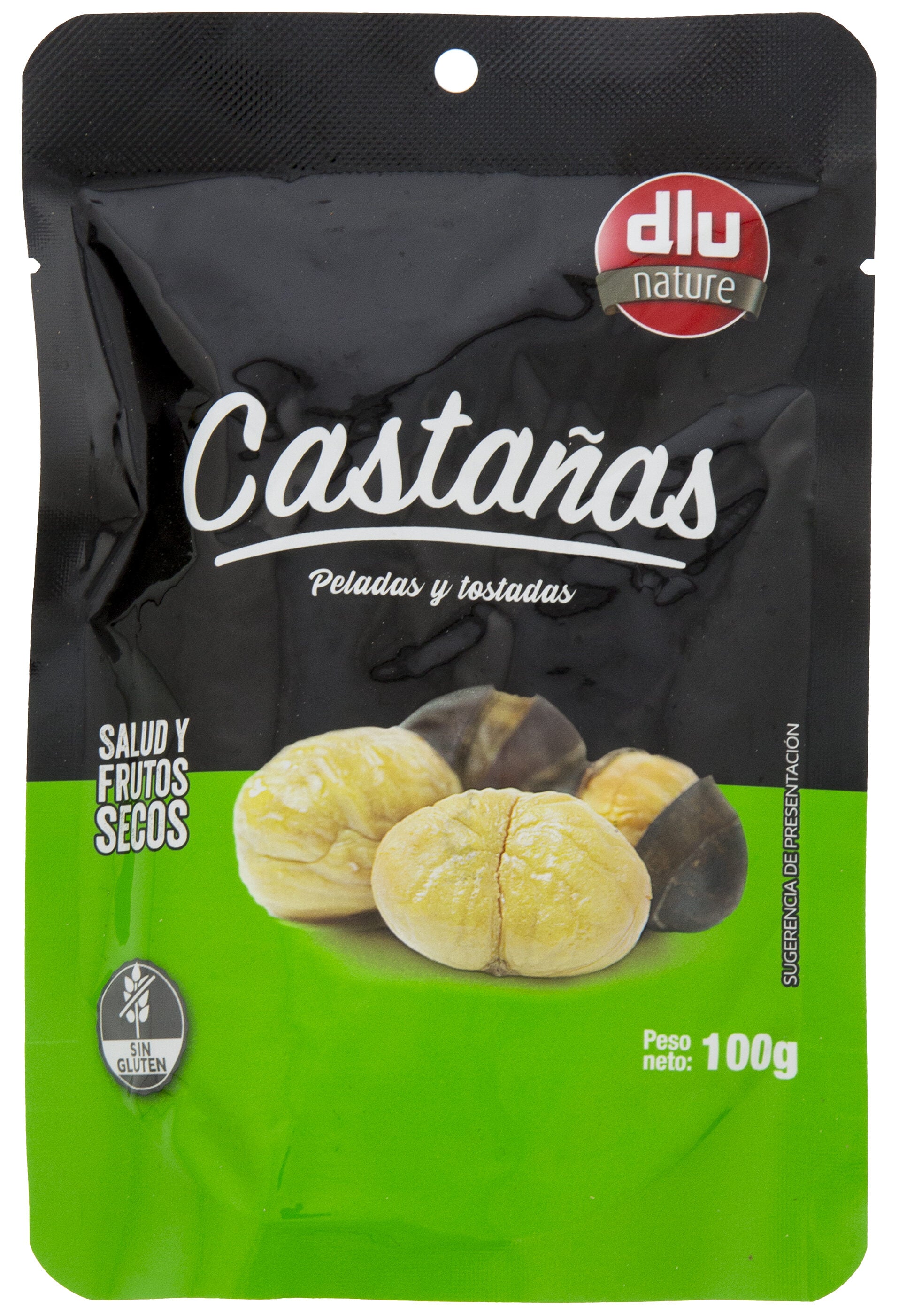 Castaña tostada pelada Dlu 100g