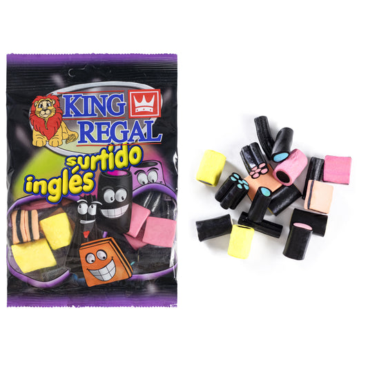 Regalices surtido inglés King regal 100g La Despensa