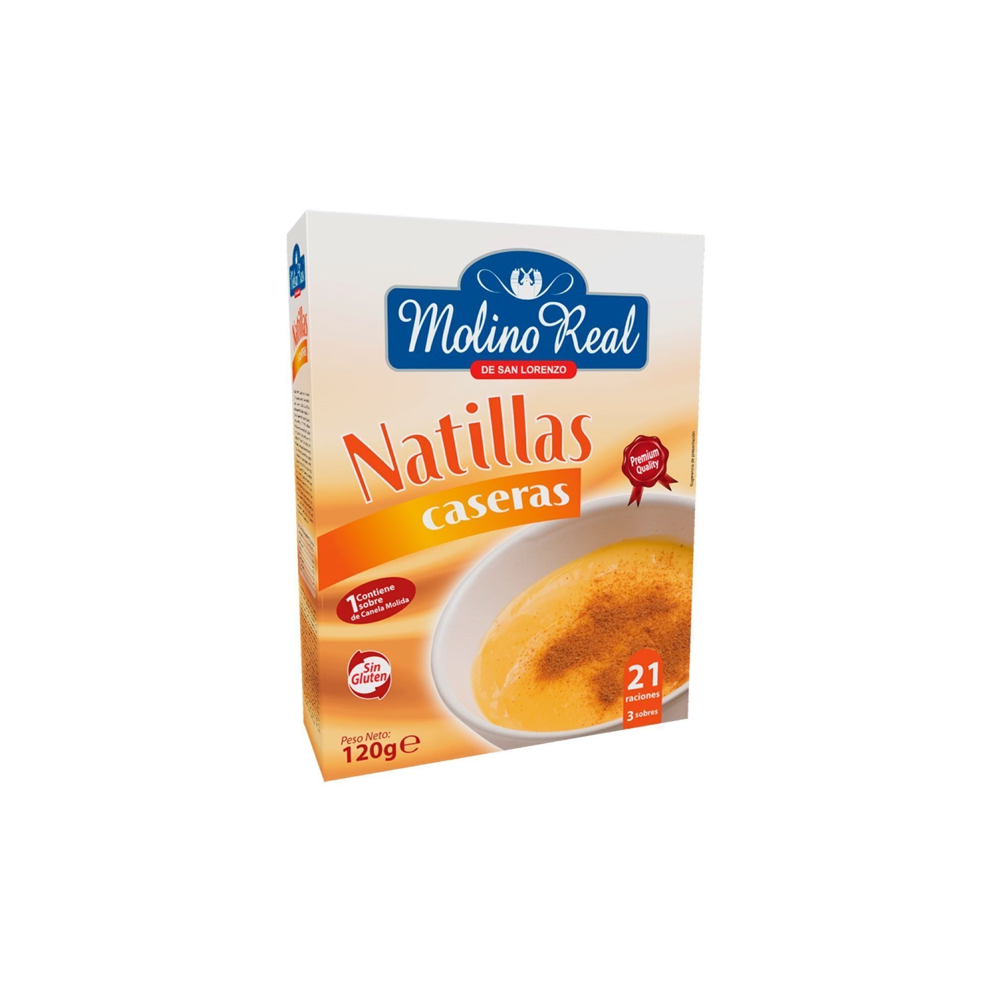 Preparado natilla casera Molino real 120g