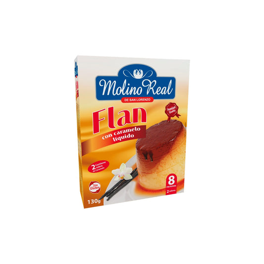 Preparado flan doble caramelo Molino real 130gr La Despensa