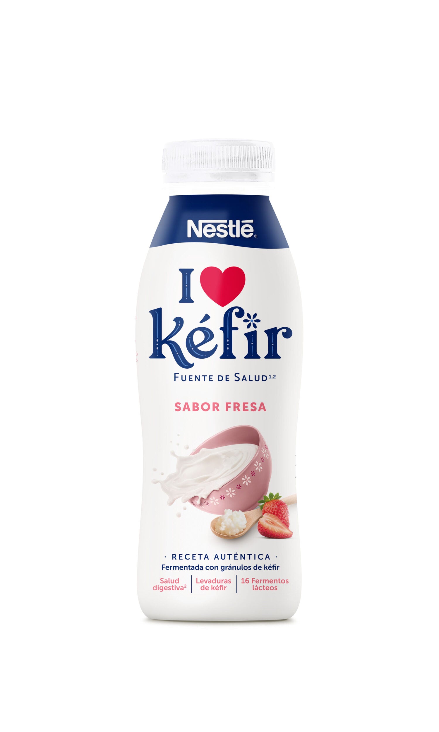 Kefir liquido fresa Nestle 500g