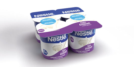 Yogur s/lactosa azucarado Nestle p4 124g/u La Despensa