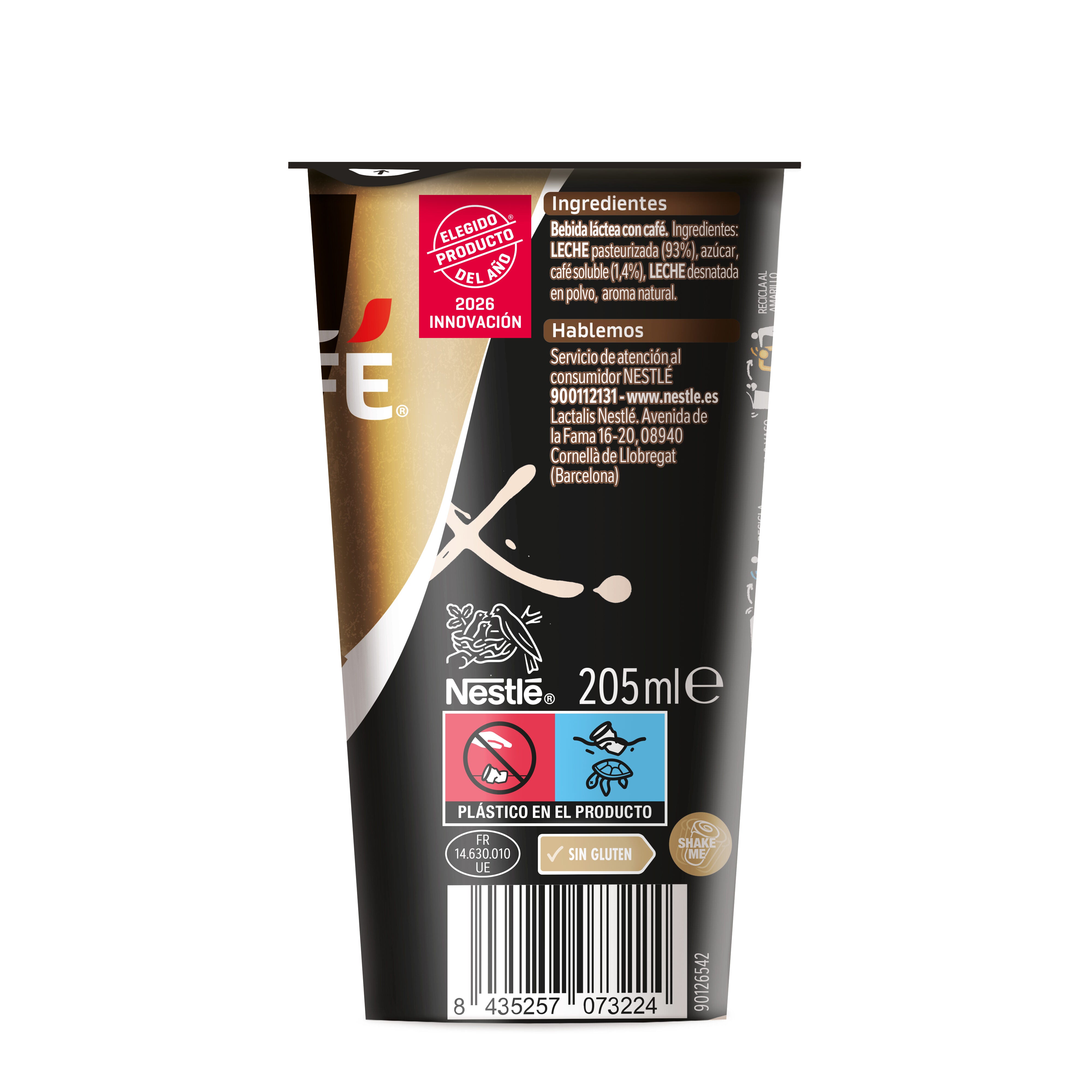 Café latte baileys Nescafe 205ml