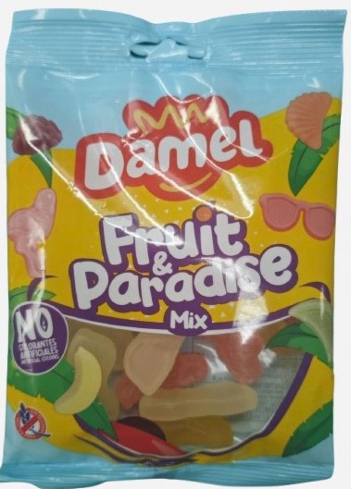 Gominolas fruit paradise Damel 135g
