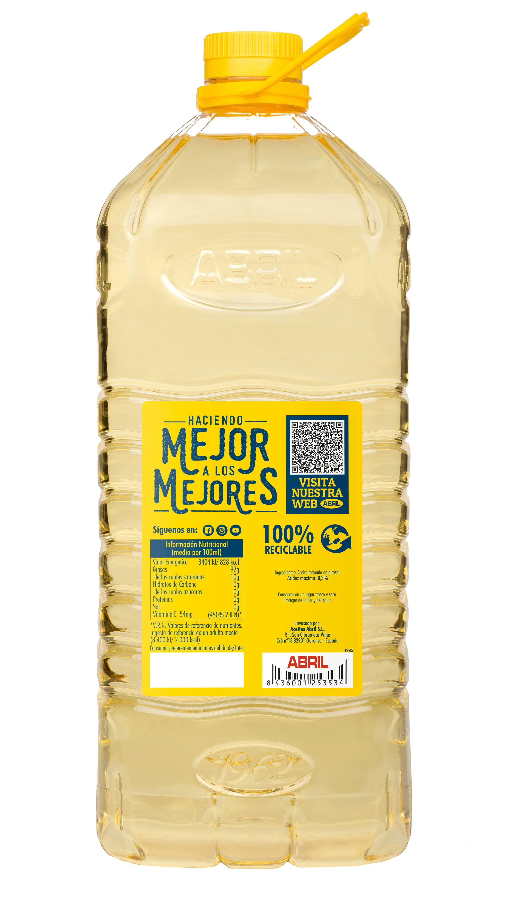 Aceite girasol  Abril 5l