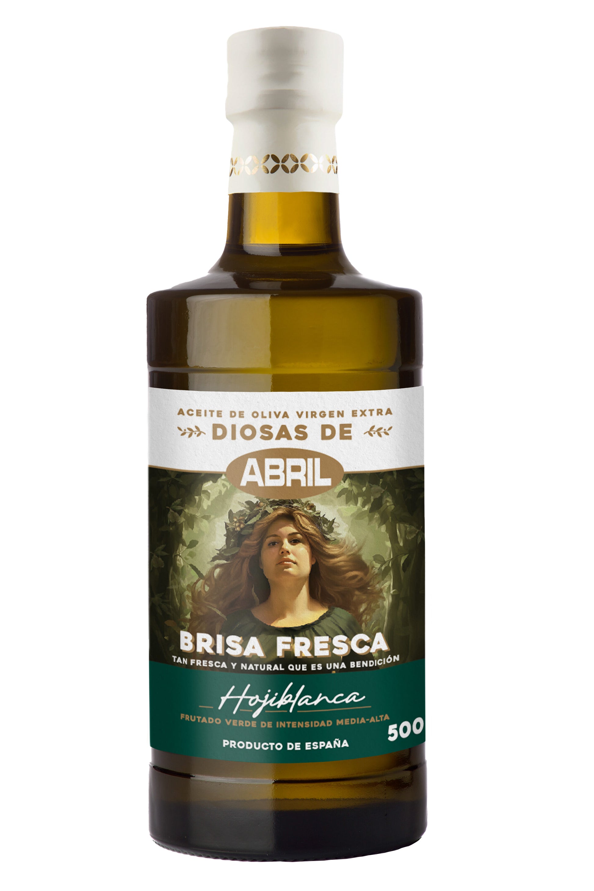 Aceite oliva v extra hojiblanca diosas Abril 500ml