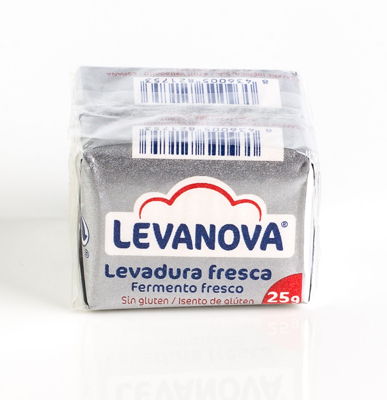 Levadura fresca Levanova p2 25g/u