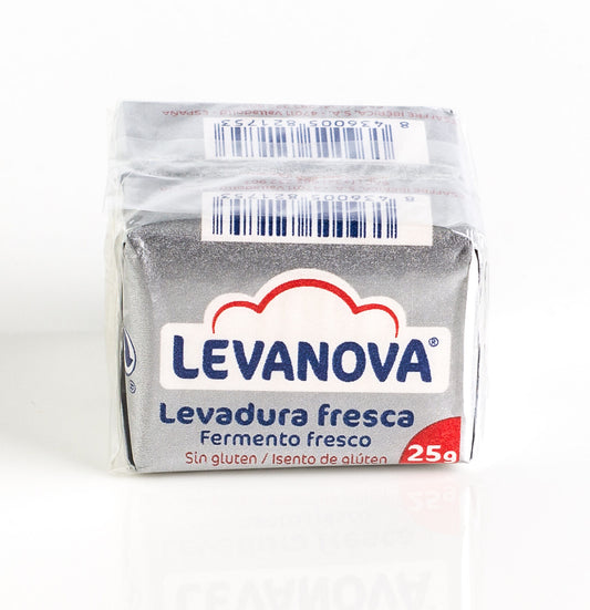 Levadura fresca Levanova p2 25g/u La Despensa