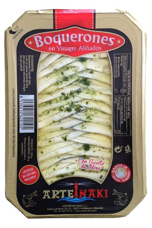 Boquerón aliñado aceite oliva Arteiñaki 150g La Despensa
