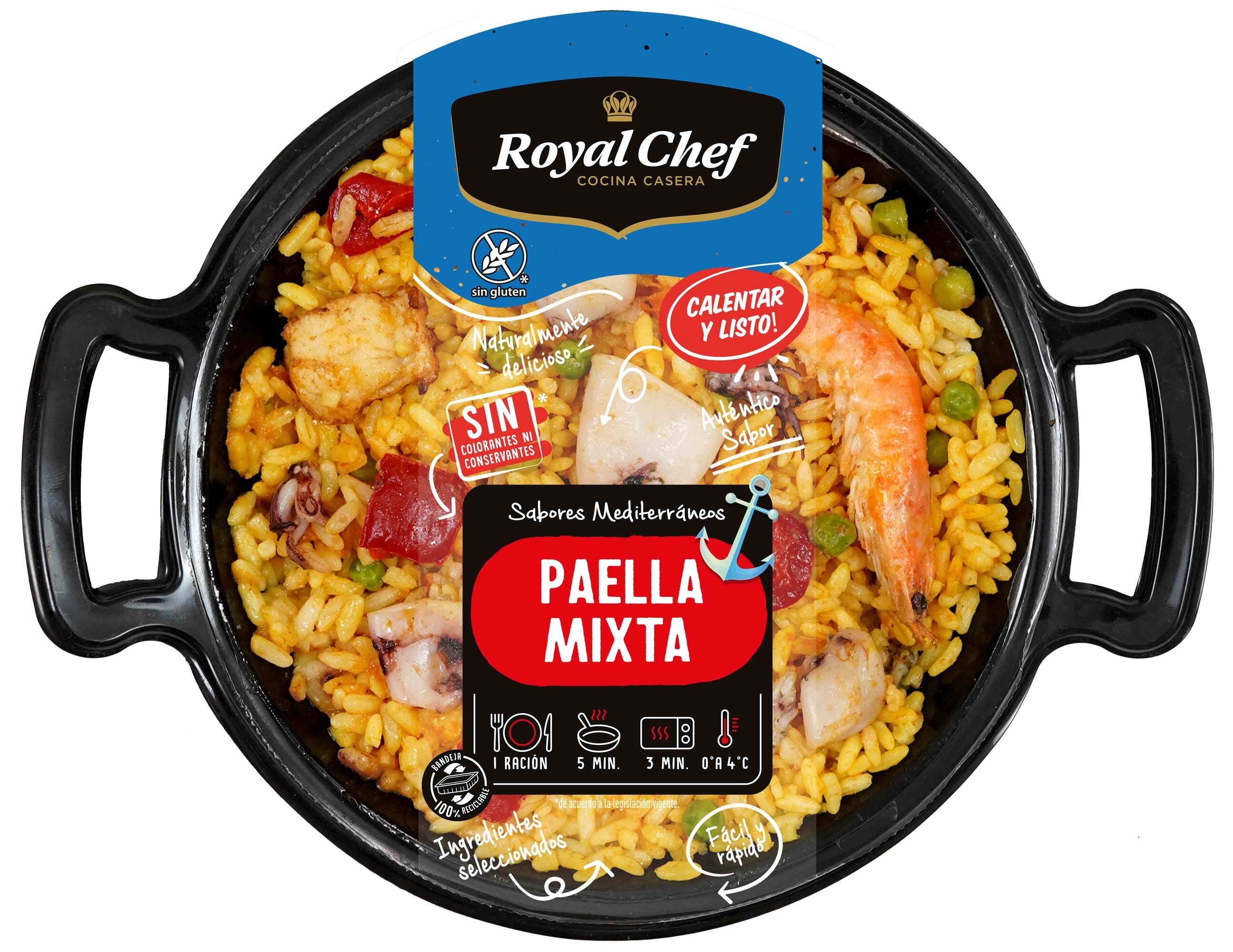 Paella mixta Royal chef 350g