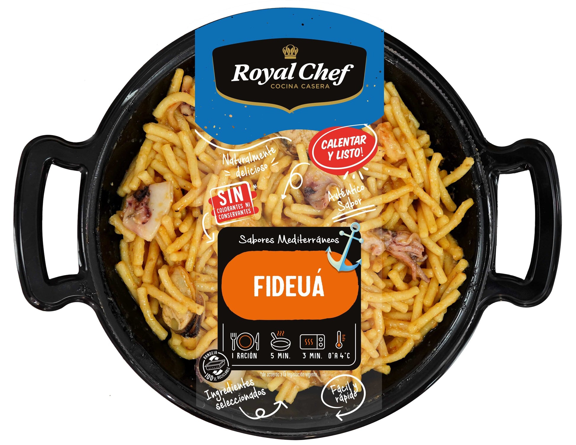 Fideuá marisco Royal chef 350g