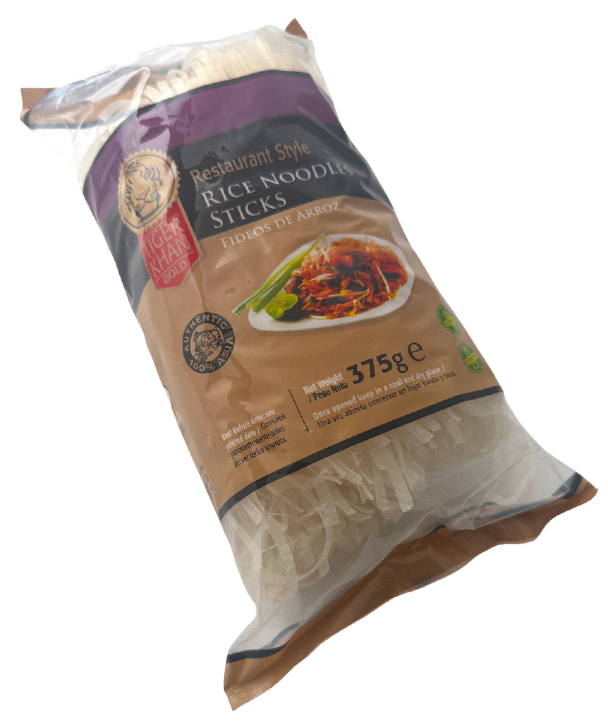 Tallarines de arroz Tiger khan 375g