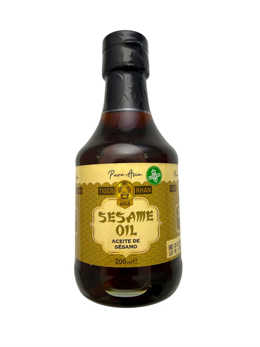 Aceite sesamo cristal Tiger khan 200ml La Despensa