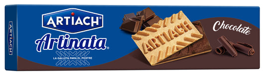 Galleta rellena chocolate Artiach artinata 210g La Despensa