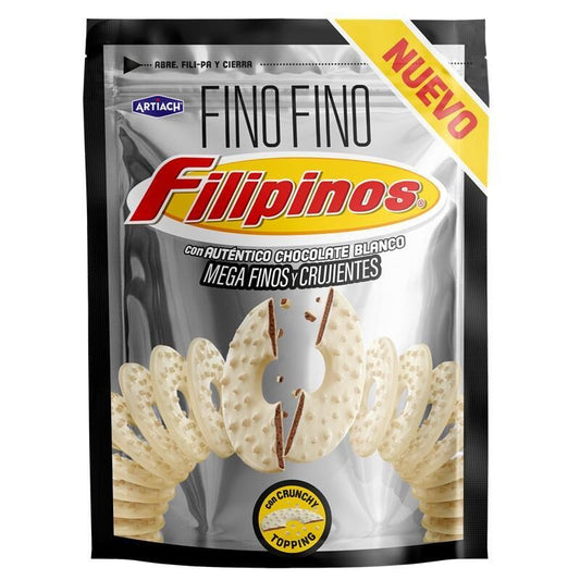 Galleta fino choco blanco Filipinos 87g La Despensa