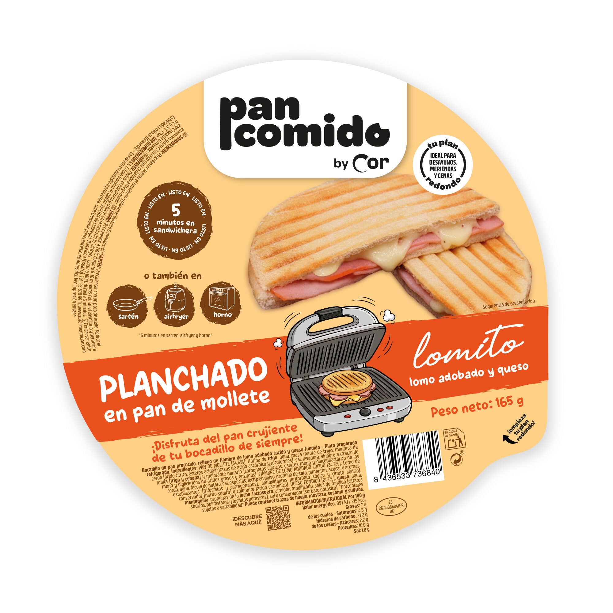 Planchado lomito Pancomido 170g