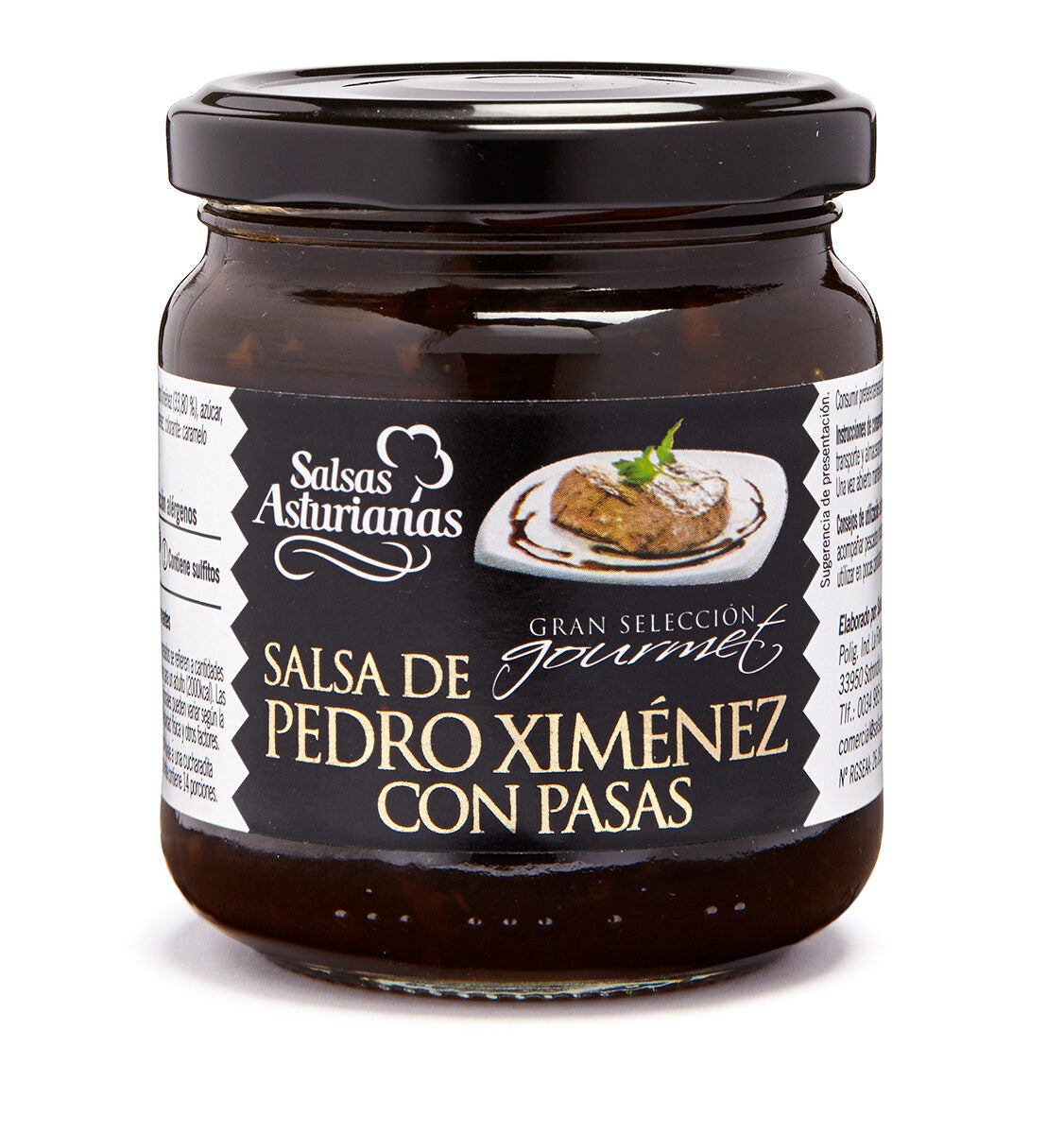 Salsa pedro ximénez  Salsas asturianas 215g