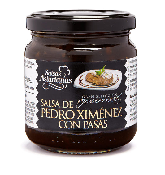 Salsa pedro ximénez  Salsas asturianas 215g La Despensa