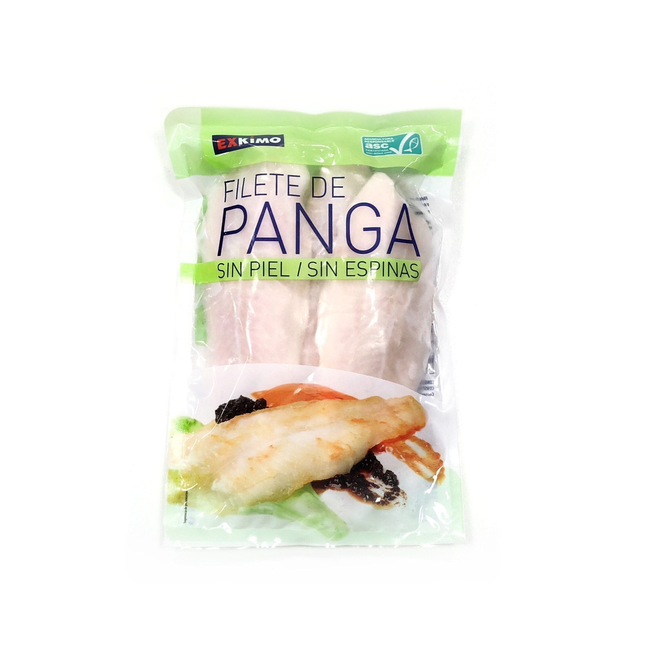 Filete panga filete congelado Exkimo 480g