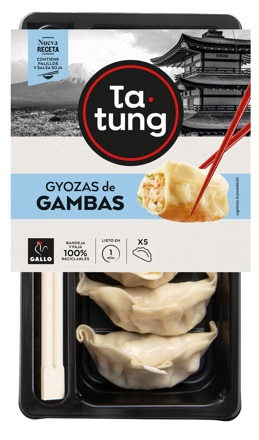 GYOZA DE GAMBA TA-TUNG 144G La Despensa