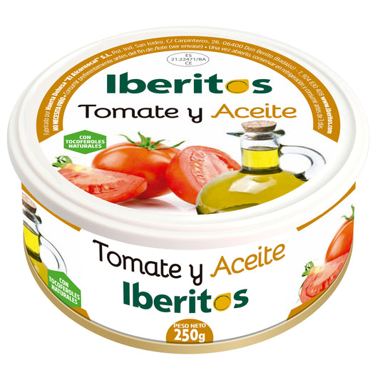 Tomate con aceite lata Iberitos 250g La Despensa