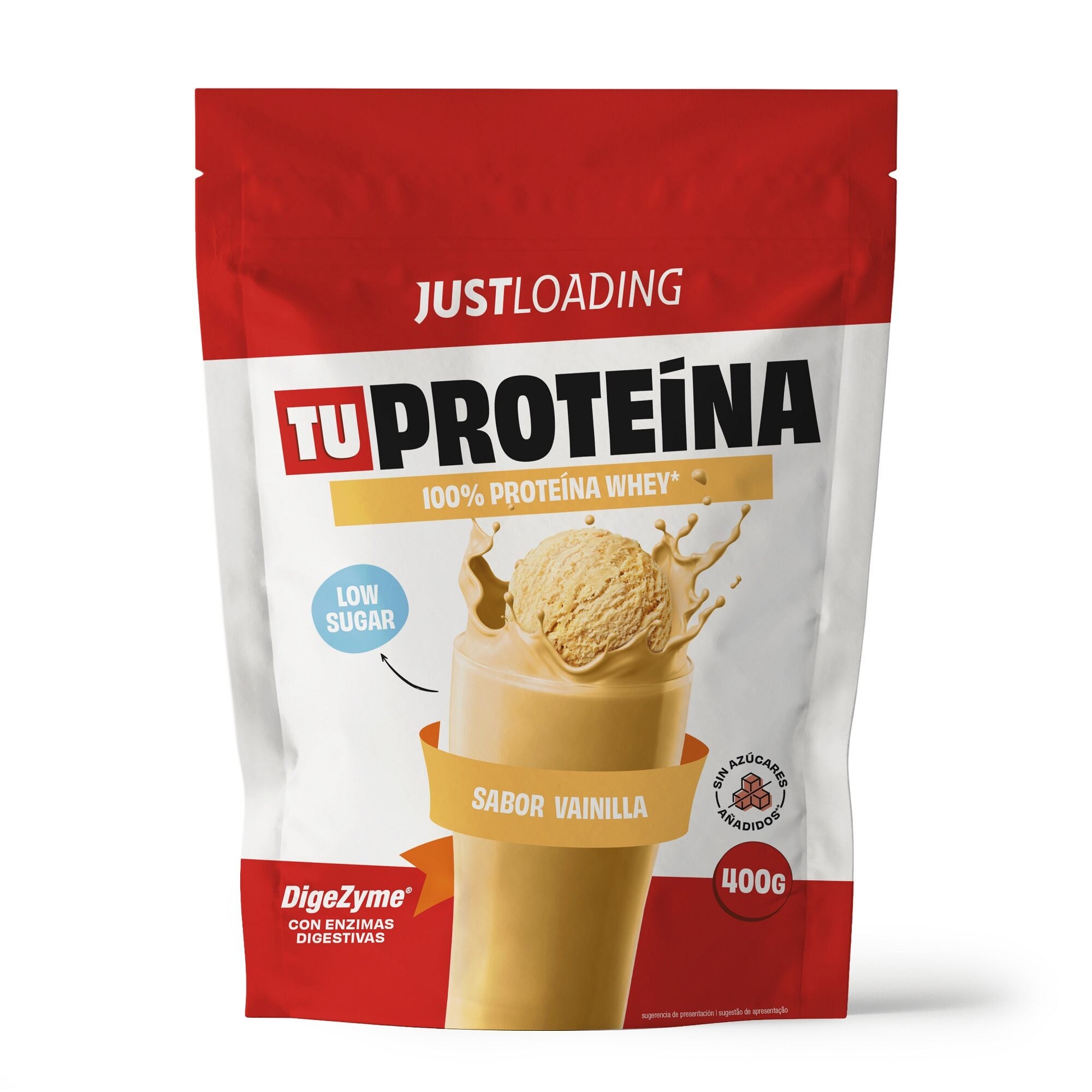 PROTEINA WHEY VAINILLA JUST LOADING 400G