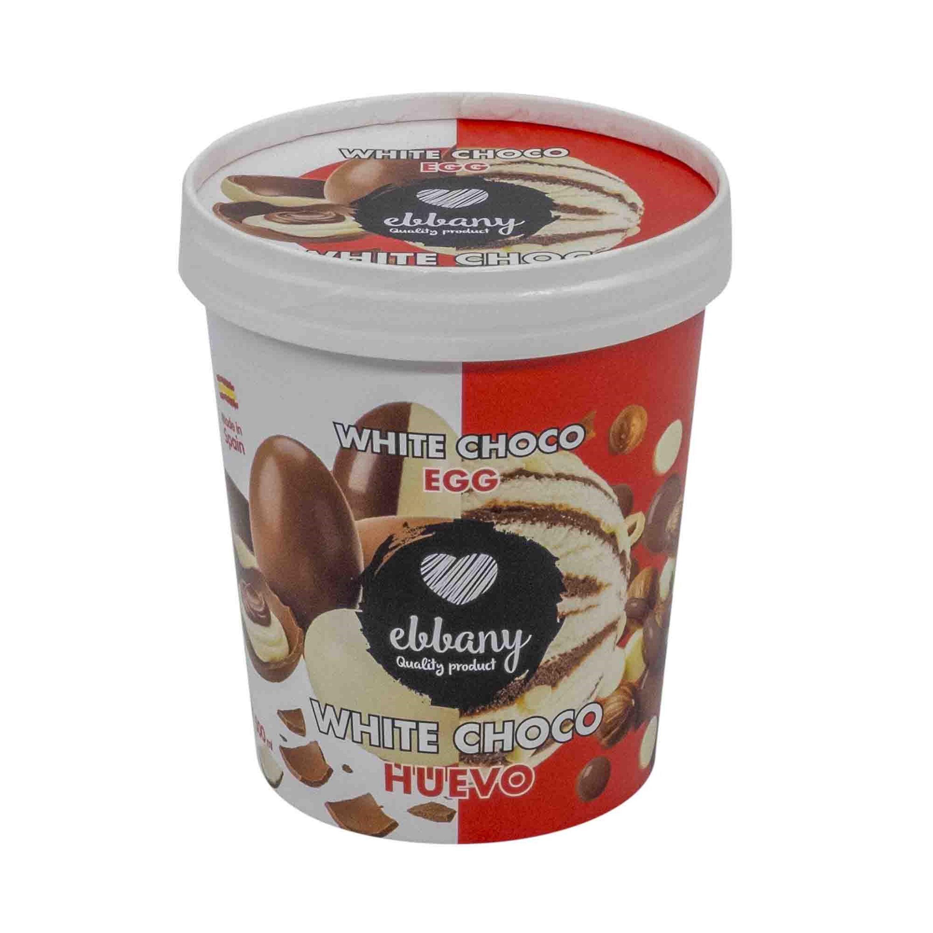 Tarrina choco huevo Ebbany 500ml