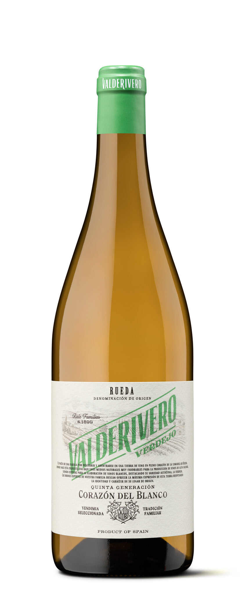 Vino blanco verdejo rueda Valderivero 750ml