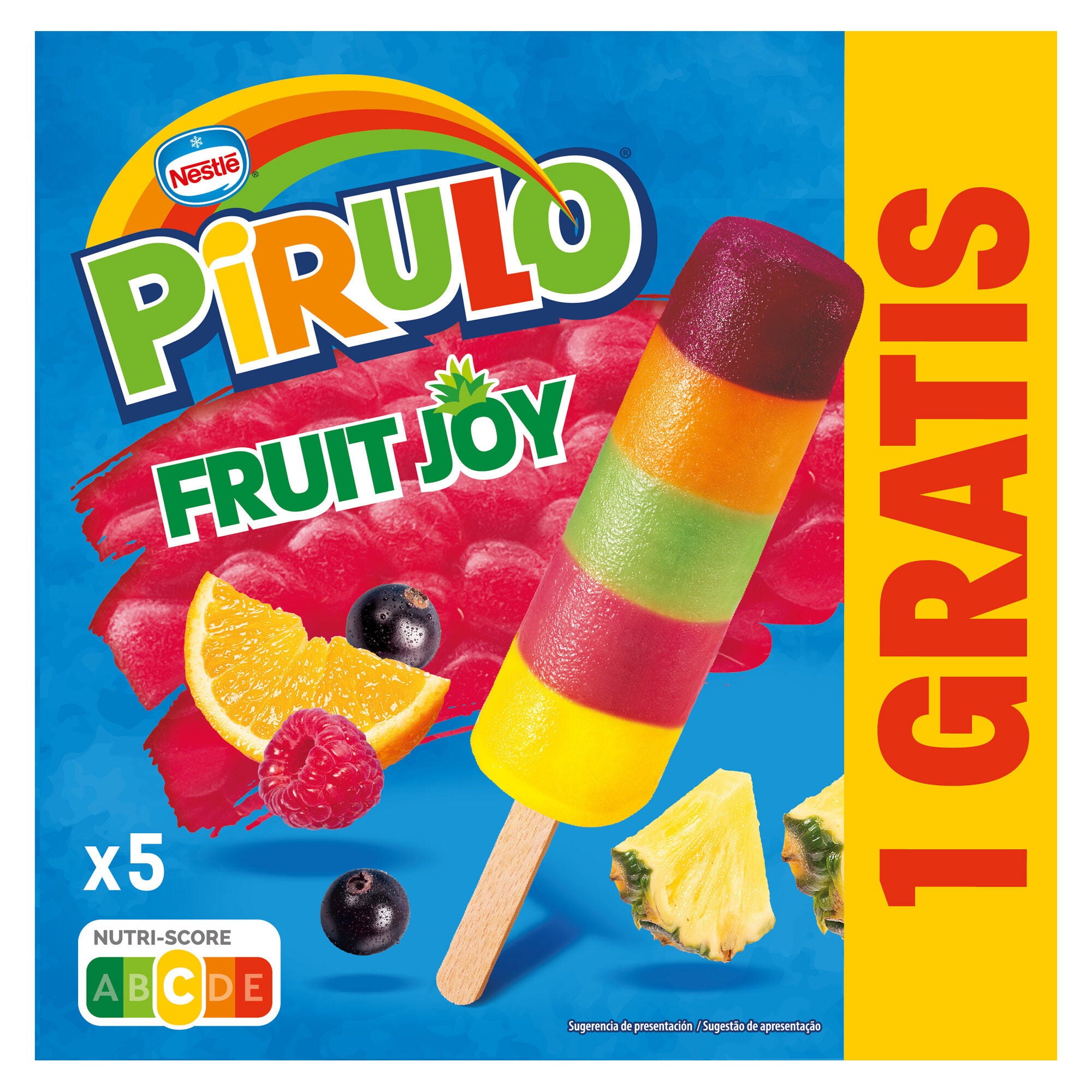 Pirulo fruit joy Nestle p5x65ml