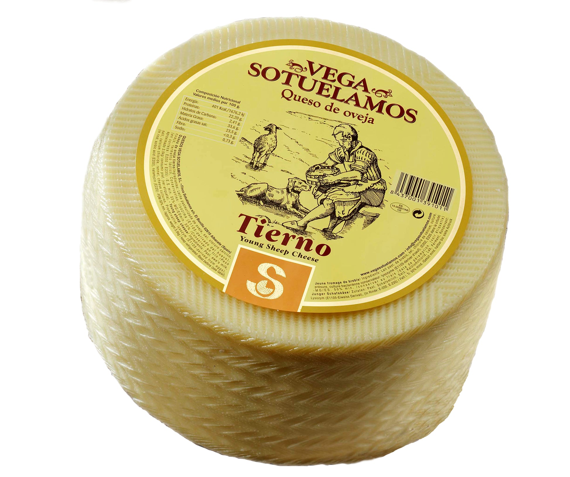 Queso de oveja tierno Vegasotuelamos