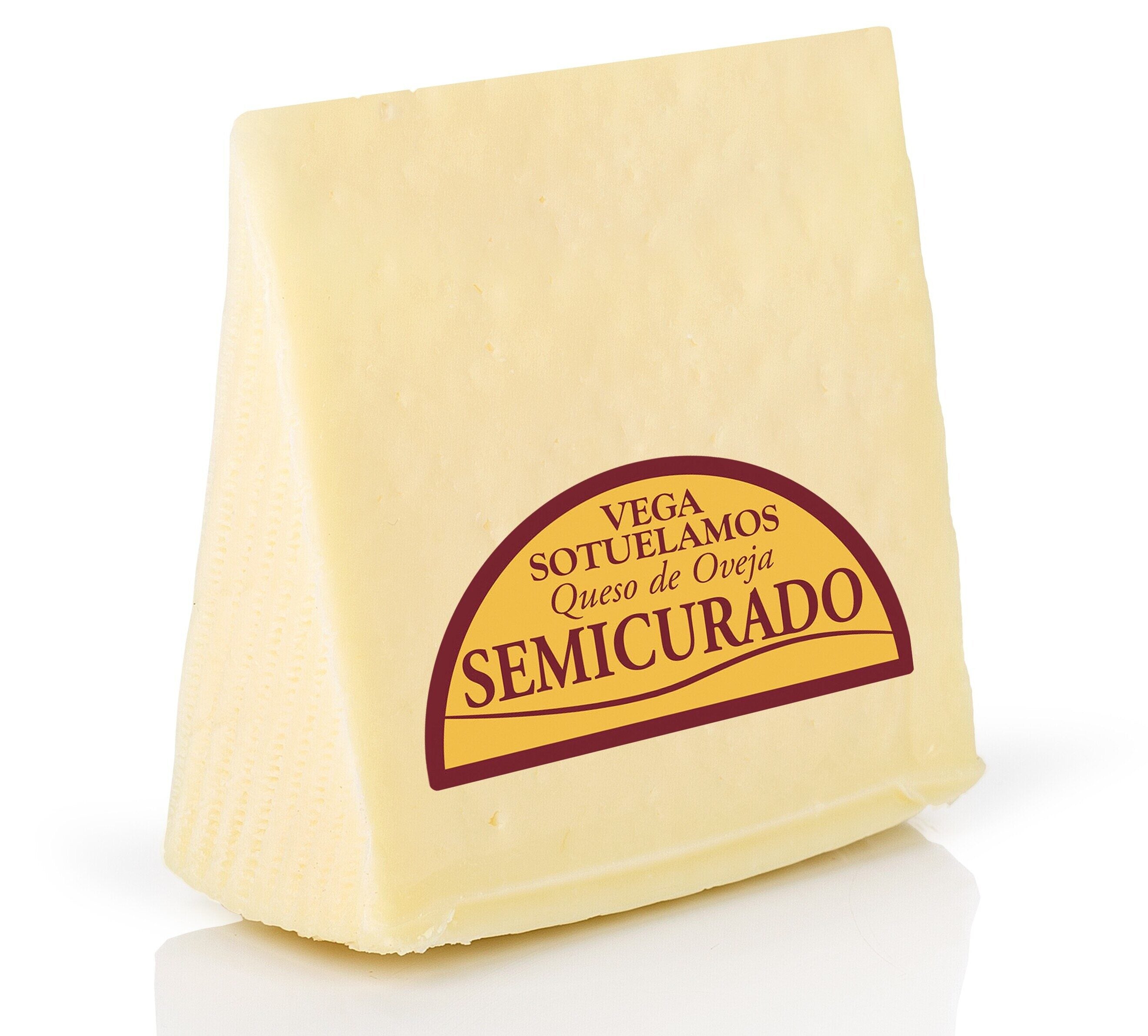 Queso semicurado cuña Vegasotuelamos 220g