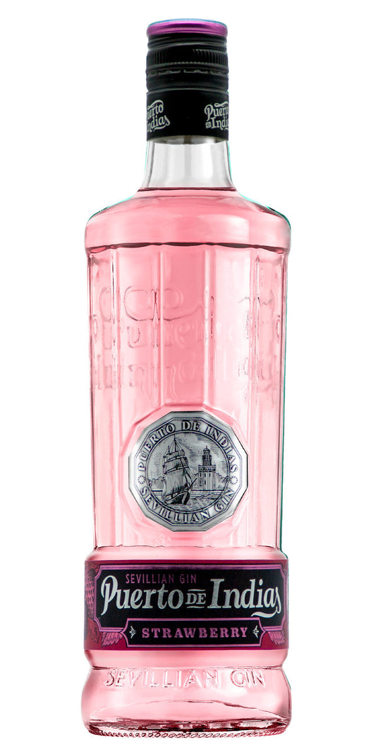 Ginebra strawberry Puerto indias 700ml La Despensa