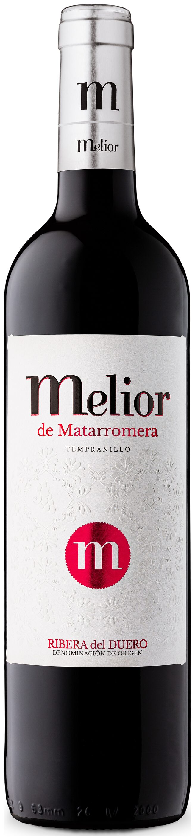 Vino tinto roble ribera del duero Melior 75cl