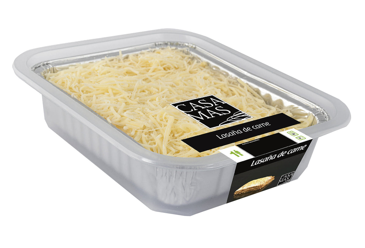 Lasaña artesana carne Casa mas 370g
