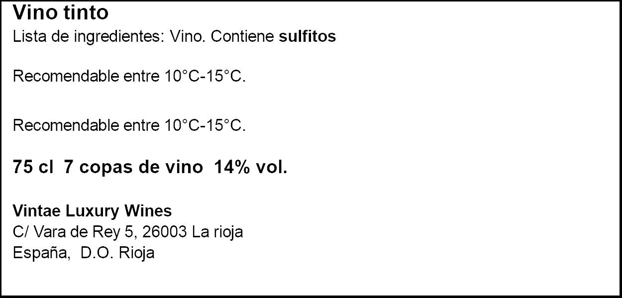 Vino tinto rioja crianza Lopez haro 750ml
