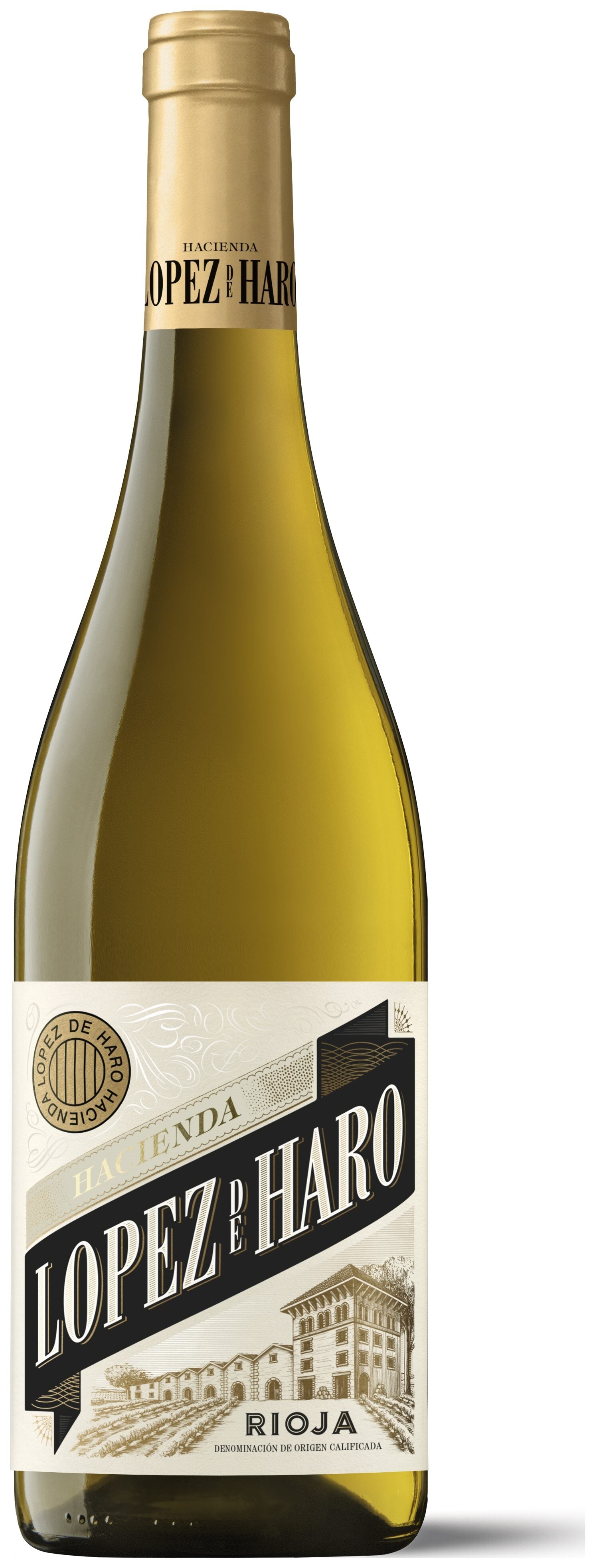 Vino blanco rioja Hacienda Lopez 75cl