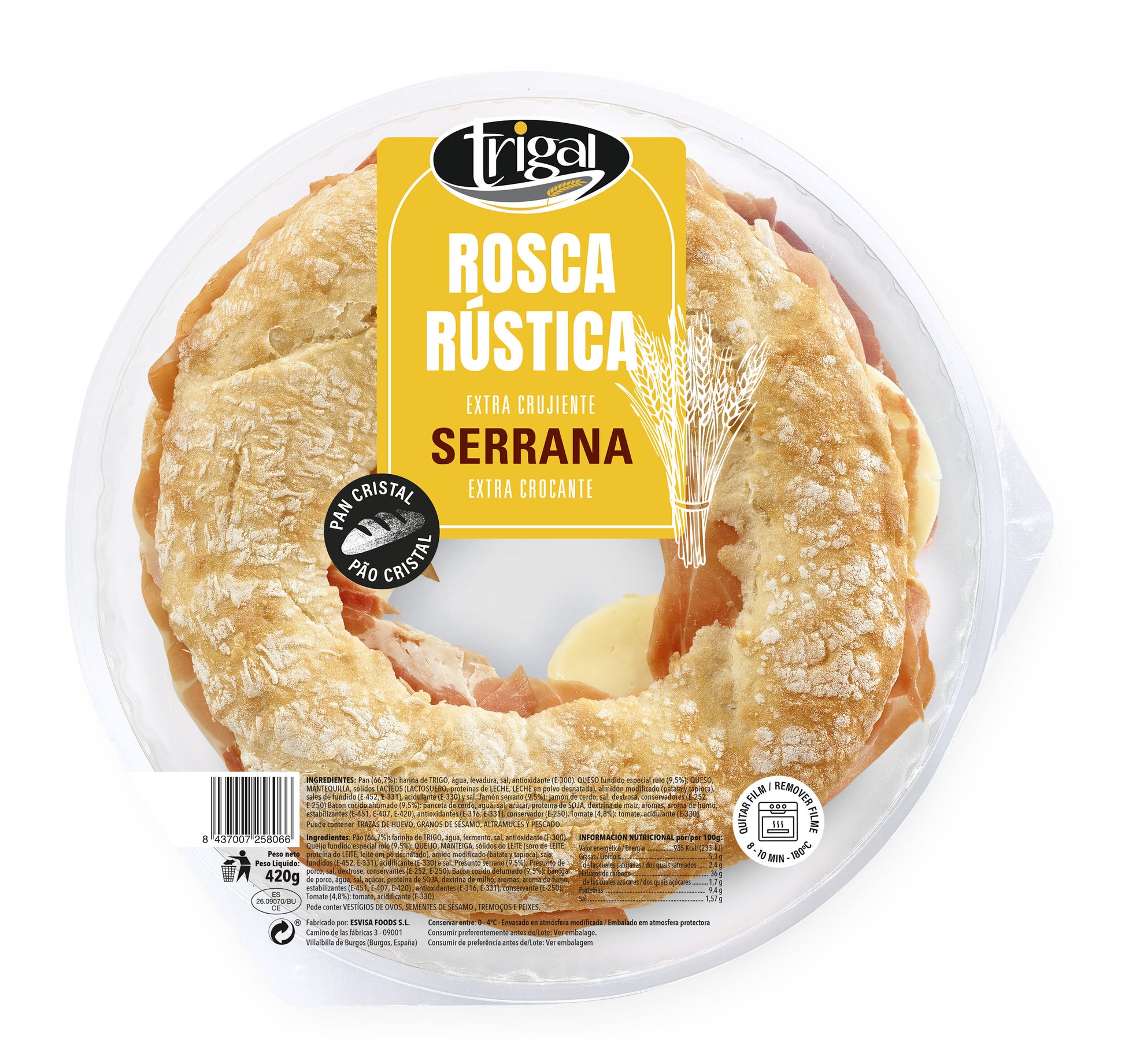 Rosca serrana Trigal 420g