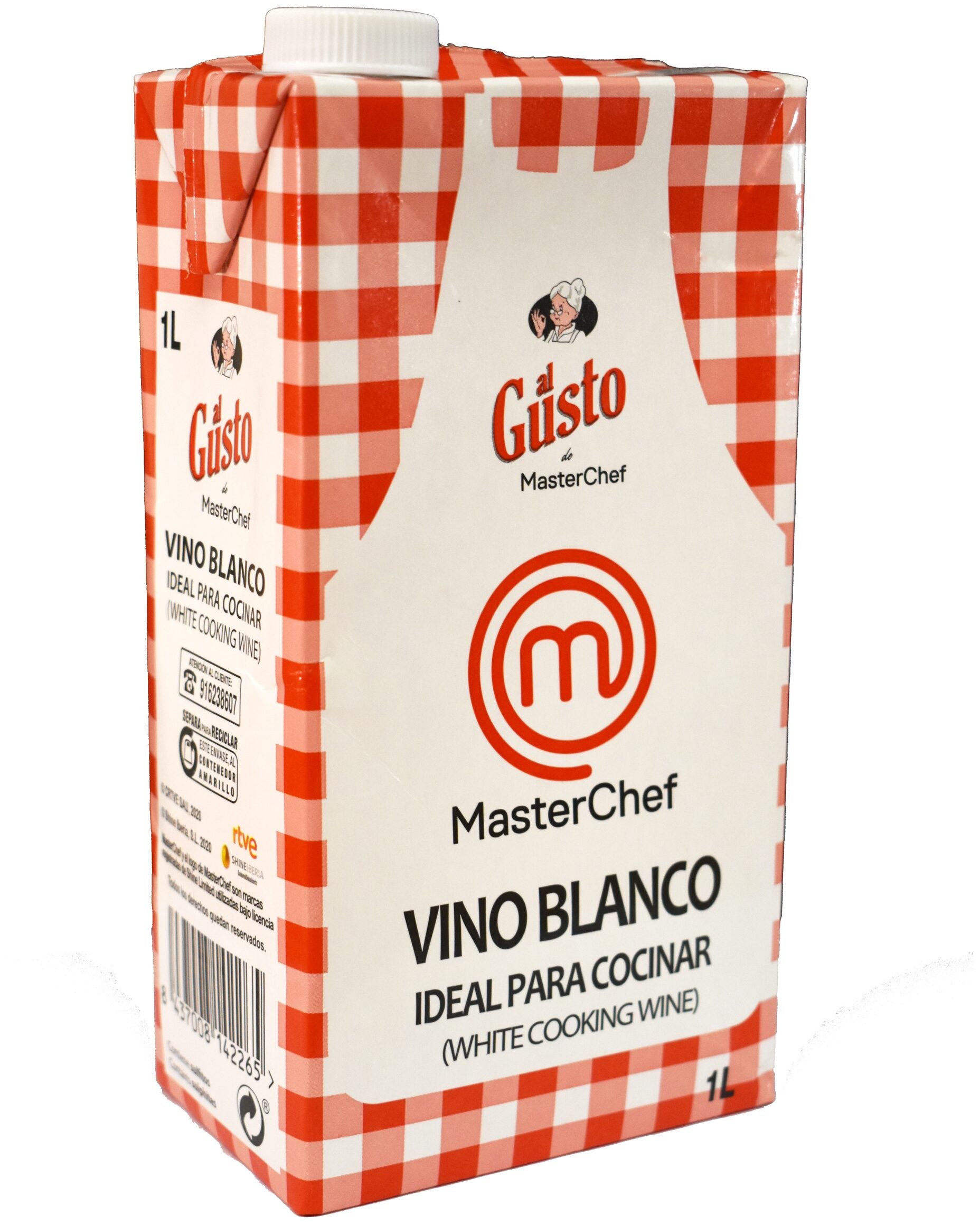 Vino blanco ideal cocinar Proguiso 1l
