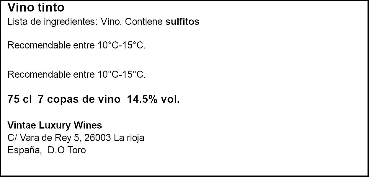 Vino tinto joven toro El picaro 750ml