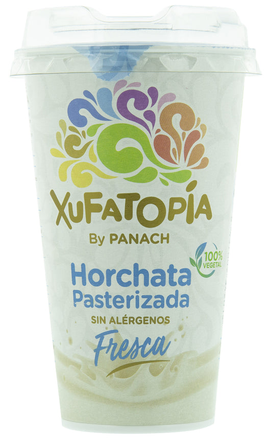 Horchata refrigerada vaso Xufatopia 250ml La Despensa