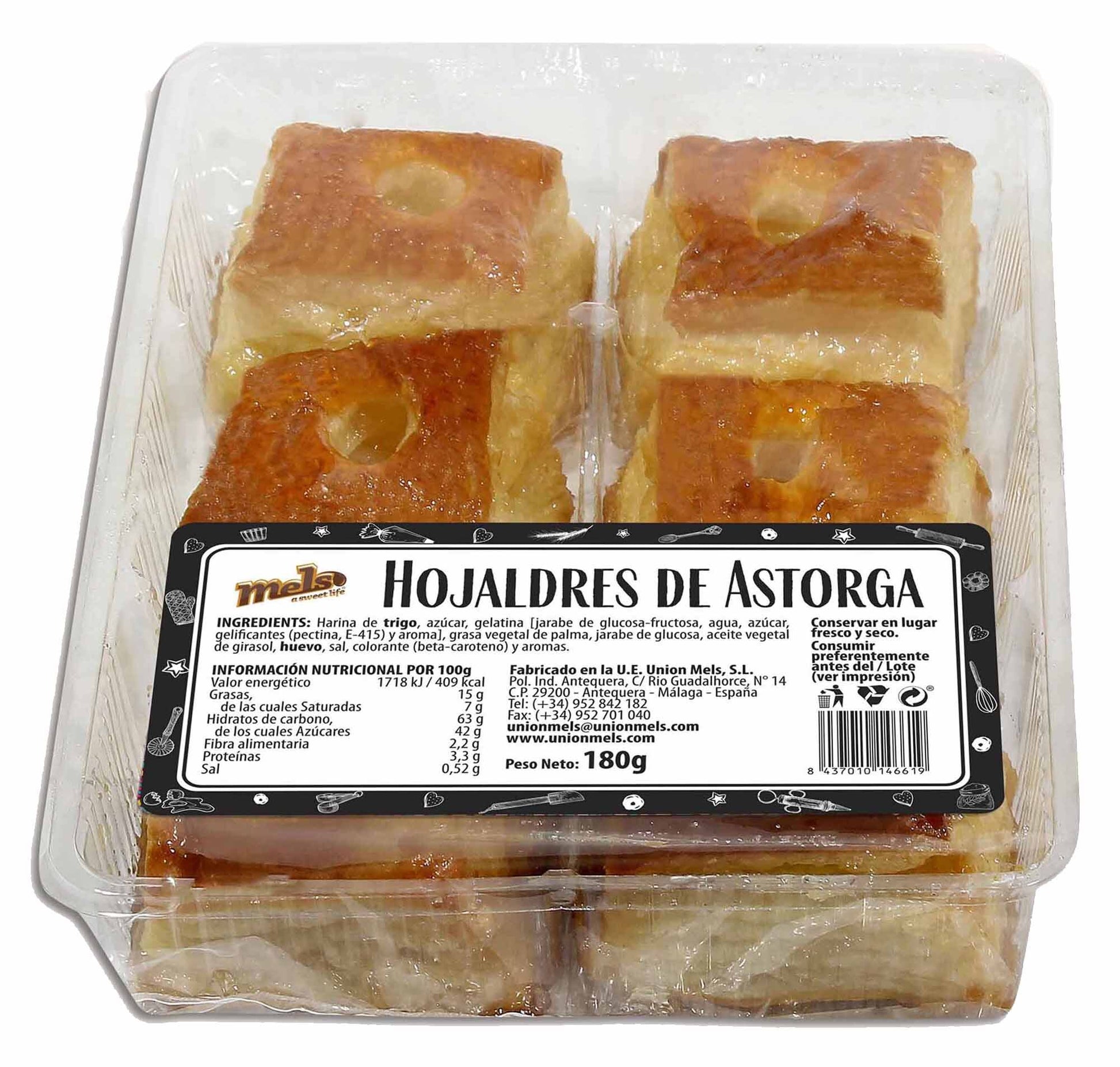 Hojaldre miel union Mels 180g