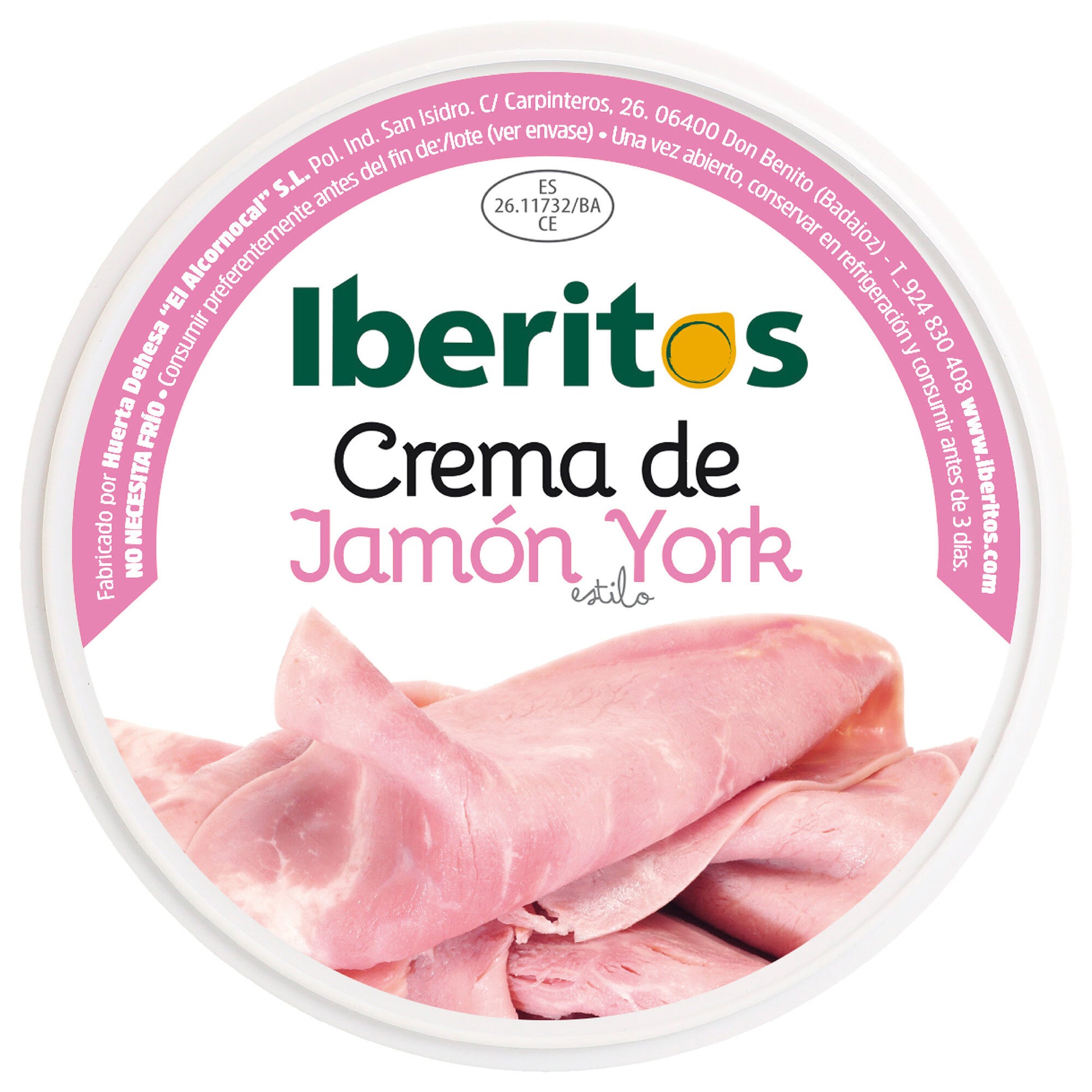 Paté york  Iberitos 250g